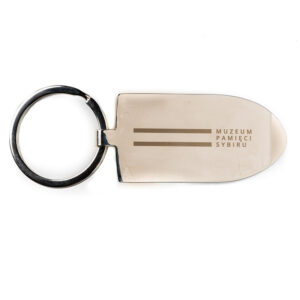 Wielofunkcyjny brelok z logo Muzeum Pamięci Sybiru