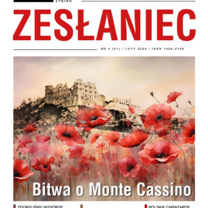 Okładka magazyny "Zesłaniec" nr 4