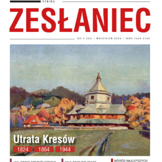 Okładka magazynu "Zesłaniec"