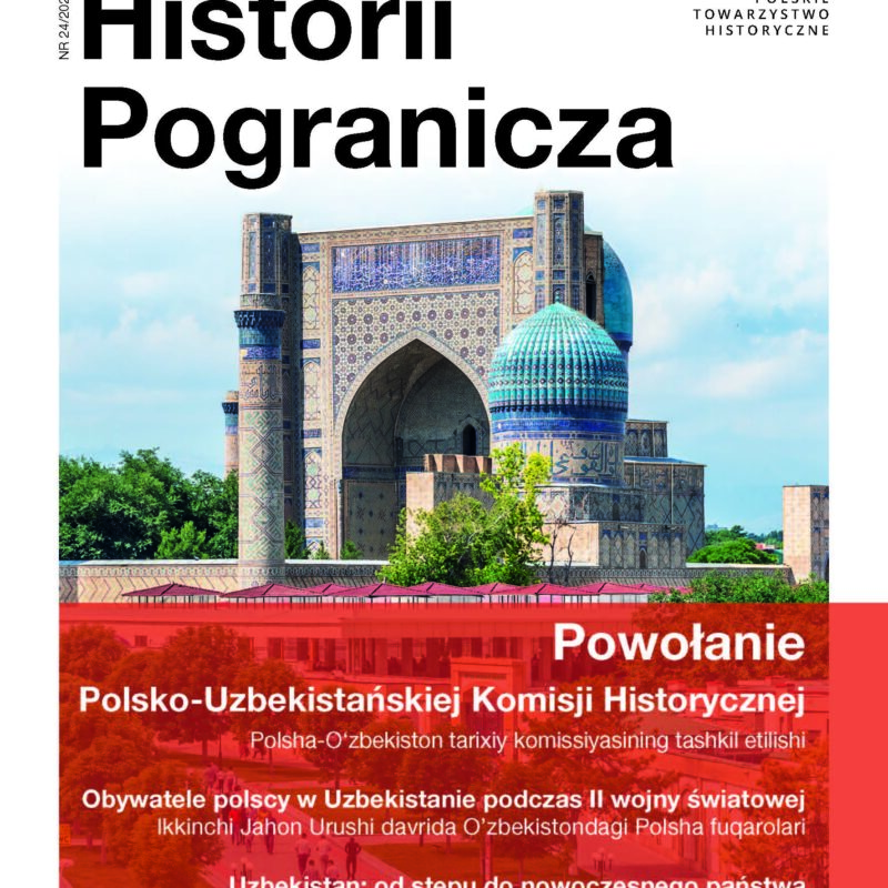 Okładka Biuletynu Historii Pogranicza nr 24